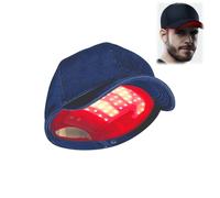 Laser Hair Growth Cap for Men & Women - Red Light Therapy Helmet with 3 Energy Modes, Home Use for Thicker, Healthier Hair (Blue)