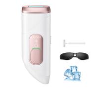 Laser Hair Removal Device, 999900 Flashes Hair Removal with Ice Cooling Function, 9 Level Painless Salon Quality at Home, Lazer Hair Removal for Women Bikini Line Armpit Leg Body, White