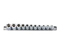 Laser 8475 Flat Cut Star Socket Set 3/8" D 11pc
