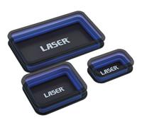 Laser 8755 Magnetic Parts Tray Set 3pc