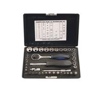 LASER LAST FEW 3568 1/4 DRIVE SOCKET SET METRIC AF TORX SPLINE SOCKETS
