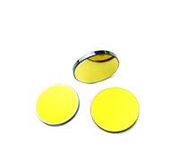 Laser Lens,Cutter Focus Focal Si Mirror Gold-Plated Silicon Diameter 20 Thkness 3mm for Engraving Cutting Machine
