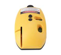 Laser Level 2 Lines Vertical Horizontal Line Infrared Laser Level Right Angle Measuring Tool Measuring Devices Accessories Wall-Mounted Red Light (Yellow)