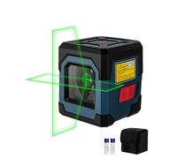 Laser Level,RockSeed Cross Line Laser Leveler Horizontal and Vertical Points Rotatable 360 Degree Self Levelling Spirit Levels Manual/Self-Leveling Mode (LV1G)