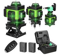 Laser Level, Weytoll 4D 16 Lines Laser Level 3° Self-Leveling Function Flooring Tools with 2 * 2400mAh Lithium Battery, Lifting Platform, APP Remote Control