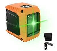 Laser Level With a Measurement Range of 100 Feet, Automatic Leveling, Brightness Adjustment, Magnetic Base, IP54 Protection, Suitable for Outdoor/Indoor/Building/Item Suspension, Compact and Portable