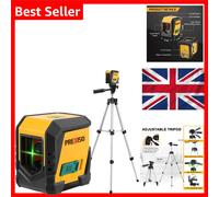 Laser Level with Tripod Green Cross Line Self-Leveling Manual/Auto Mode
