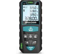 Laser Measure 50M/165ft,RockSeed Digital Laser Distance Meter with 2 Bubble Leve
