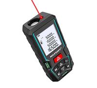 Laser Measure Device 50M, MiLESEEY Laser Distance Meter | ±2mm Accuracy,2 inch LCD Backlight,Pythagorean Mode,Measure Distance,Area/Volume Calculation