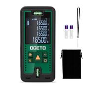Laser Measure Device,OGETO Laser Distance Meter IP54 Portable Digital Measure Tool Range Finder with Bubble Levels and Large LCD Backlit