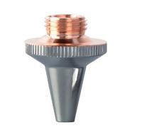 Laser Nozzle 10pcs Laser Nozzle Single/Double Layer for 3D Fiber Head Cutting Nozzles(1.8MM,Double Layer)