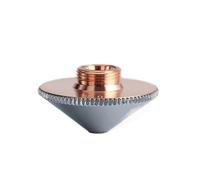 Laser Nozzle， Laser Nozzel Ceramic Coated D28 M11 Single Double Chromed Fiber 0.8-6.0mm Nozzles Nozzle(Type a D28 Double-10pcs,1.8mm)