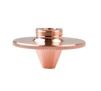 Laser Nozzle， Single Layer Chrome-Plating Double Layers Caliber 0.8-4. D28 H11 H15 M11 for Cutting Head Laser Nozzle(1.4mm,H15 Single Layer)