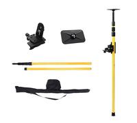 Laser Okuyonic Telescopic Pole with Aluminum Alloy Construction, Easy to Fix Leveling, Standard Thread, High Load Capacity for Line Lasers