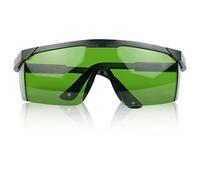 Laser Protection Safety Glasses, Professional Wavelength 200-2000nm IPL Eye Protection Goggles Green Laser Enhancing Glasses for Laser Hair Removal & Laser Cosmetology Operator and Work