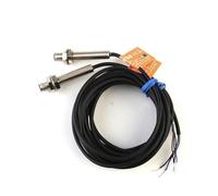 Laser Switch Sensor Probe Through-Beam M6 M8 NPN PNP NO NC J8X-D20NK Visible Red Light 12-24V DC 0-20m Sensing(J8X-D20PB)
