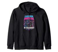 Laser Tag Ninja In Training Zip Hoodie