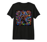Laser Tag Player Cool Kid Squad Lasertag Team Birthday Party Premium T-Shirt