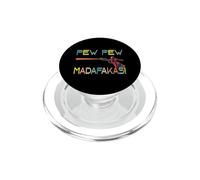 Laser Tag Player Pew Pew Madafakas Funny Laser Tag Squad PopSockets PopGrip for MagSafe