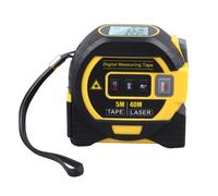 Laser Tape Measure 3 in 1 40m Laser Ranging Infrared Digital Tape Measure for Industry Accurate Measuring Yellow