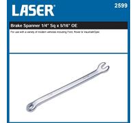 Laser Tools 2599 Brake Spanner 1/4Sq X 5/16