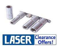 Laser 3392 Star Deep Socket Set - 4 piece