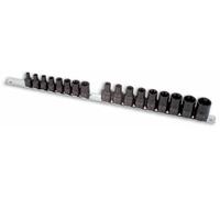 Laser Tools 3930 Impact Star Socket Set 3/8"D 1/2"D 17pce