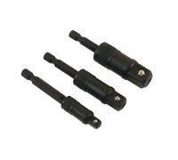 Laser 7778 3 piece 75mm Quick Locking Impact Socket Adaptor Set