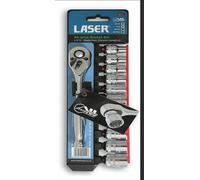 Laser 4111 Alldrive Socket Set 3/8"D 12pc