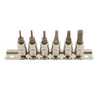 Laser Tools 5682 6Pc Hex Socket Bit Set 1/4" Drive