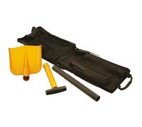 Laser 5702 Snow Shovel - Collapsible,Black,yellow