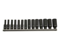 Laser Exhaust Technology Deep Impact Socket Set 5962 1/4 inch Drive 14-Piece