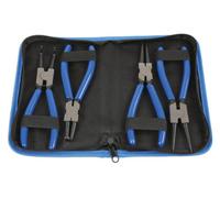 Laser Circlip Plier Set 6685 – 180 mm, 4 pc – Silver