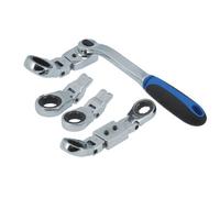 Laser Tools 7863 7Pc Multi Head Ratchet Ring Spanner Set 13-19mm