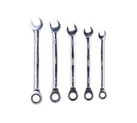 Laser Tools 8510 Ratchet Ring Combination Wrench Spanner Set 10mm-15mm TS2