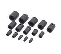 LASER 8692 EP Star Impact Socket 15PC Tool Kit Set 6 Side EP6-EP32 Torx Plus TS4