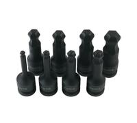 Laser Tools Ball End Impact Hex Socket Bit Set 1/2"D 8 Piece