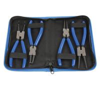 Laser Circlip Plier Set 6685 – 180 mm, 4 pc – Silver
