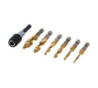 Laser 8405 Combination Drill & Tap Bit Set 7 Piece