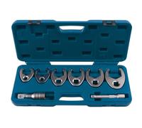 Laser 7476 Crows Foot Wrench Set 1/2"D, 3/4"D 8pc