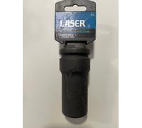 Laser Deep Socket 4645 - Air Impact - 23mm 3/4" Drive - 6-Point 91mm Depth