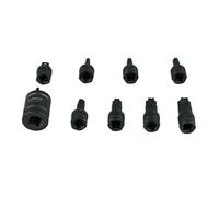 Laser Tools Dual Drive Star* Impact Bit Socket Set 9 Piece