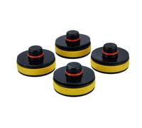 Laser 8439 Engineered Acetyl Jack Pads for Tesla Model 3 & Y - 4pc,Yellow