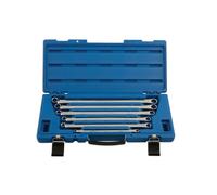 Laser Exhaust Technology Ring Spanner Set 5672 – Extra Long, 6pc