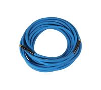 Laser Tools Flexible Air Line Hose Blue 9.5mm x 15m With 1/4" BSP Fittings 6417