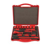 Laser Tools Insulated Socket Set 3/8"D 16pc 6148