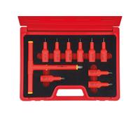 Laser 8560 Insulated Star Bit Set 1/2"D 10pc