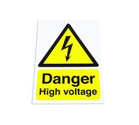 LASER TOOLS LAS6642 Laser 6642 Danger High Voltage Sign