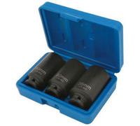 Laser Laser 4146 3 Piece 1/2" Hub Nut Sockets - Bi Hex