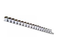 Laser 3593 3/8" 18 Piece Alldrive Socket & Rail Set